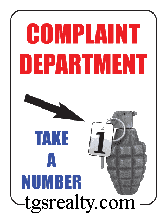 Complaints